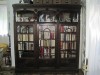 Biblioteca-birou-jilt-secretaire stil Brancovenesc, stejar 1905