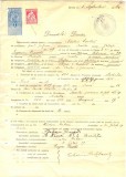 Z334 DOCUMENT VECHI -SCOALA COMERCIALA , BRAILA - NICOLAE MACHAI -AN 1925