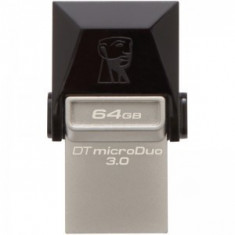 Memorie externa Kingston DataTraveler microDuo 64GB USB 3.0 foto