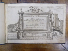 I Vestigi dell&amp;#039;Antichita di Roma Raccolti et Ritratti in Perspettiva con Ogni Diligentia, Roma 1671 foto