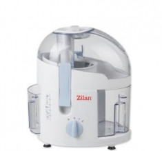 Storcator de fructe ZILAN ZLN-7924, Putere 250W, 2 Viteze, Recipient pentru suc 0.900 l, Alb foto