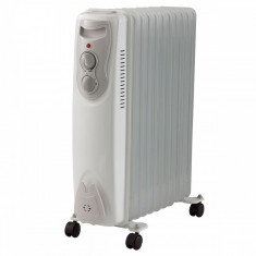 Calorifer electric 13 elementi, 3 trepte putere 1000W/1500W/ 2500W, sapir foto