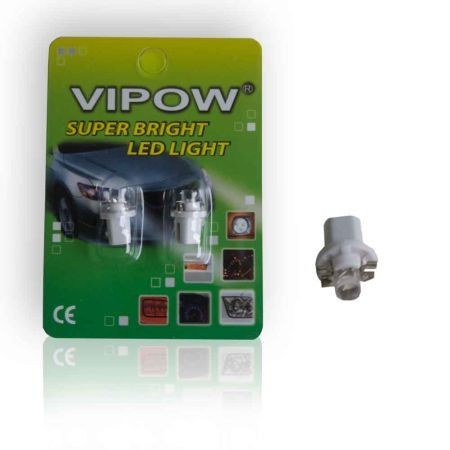 BEC AUTO 12V B8.5D-1LED ALB BLISTER 2BUC foto mare BEC AUTO 12V B8.5D-1LED ALB BLISTER 2BUC foto mare