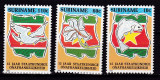 Surinam 1990 aniversarea independentei MI 1350-52 MNH w48, Nestampilat