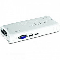 KVM Trendnet TK-407K White foto