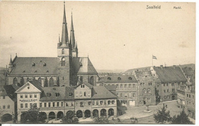 (A) carte postala(ilustrata)-GERMANIA-SAALFED foto