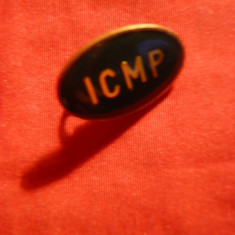 Insigna ICMP - Bucuresti -industrie ,L= 2 cm