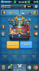 Vand cont Clash Royale Nr telefon 0733319631 sau facebook Alexandru Mpc foto