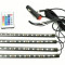 Kit interior LED 12 SMD RGB cu telecomanda