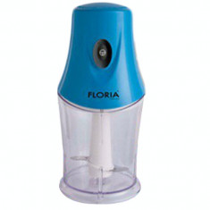 Minitocator legume-fructe Floria, putere 200W, vas din plastic 360 ml, cutit inox, albastru foto