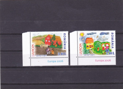 EUROPA INUNDATIA ,SERIE ,2006,MNH,ROMANIA. foto