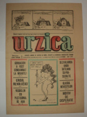 Revista Urzica nr 6 din 1992 serie noua, director Ion Tipsie foto