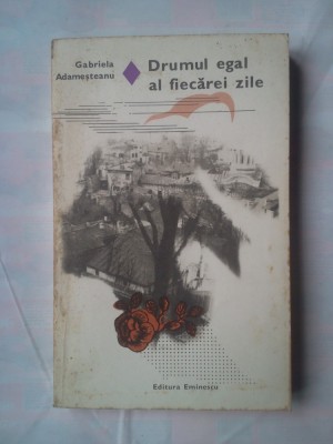 (C363) GABRIELA ADAMESTEANU - DRUMUL EGAL AL FIECAREI ZILE foto