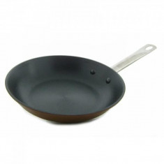 Tigaie Wok din Fonta cu maner din inox 26x5cm Zephyr foto