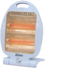 Radiator cu quartz ZILAN ZLN-8380, 800W, 2 trepte de putere, sistem siguranta impotriva rasturnarii accidentale foto