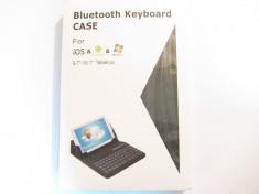 Tastatura Bluetooth tablete 9.7-10.1 inch - transforma tableta in notebook foto