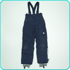 Pantaloni tip salopeta ski?iarna, impermeabili, TCM ? fete | 9?10 ani | 140 cm foto