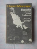 (C364) HENRI MONNIER - MEMORIILE DOMNULUI JOSEPH PRUDHOMME