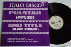 Hypnosis - Pulstar / End Title (1983, ZYX) disc vinil Maxi Single italo-disco foto