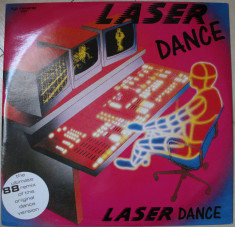 Laserdance - Laserdance / Mars invaders Remix disc vinil Maxi Single italo-disco foto