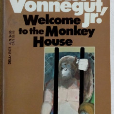KURT VONNEGUT, Jr. - WELCOME TO THE MONKEY HOUSE (DELL, NY - 1970) [LB. ENGLEZA]