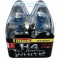 Set 2 becuri auto cu halogen Pilot H4 Super White 12V 6055W P45t