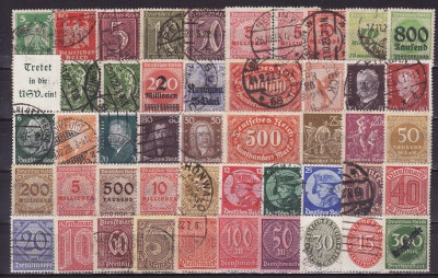 462 - Lot timbre Germania veche foto
