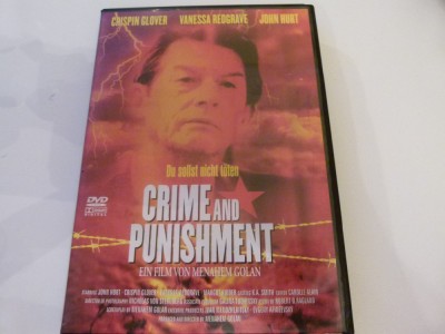 Crime and punishment - dvd(germana foto