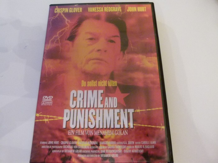 Crime and punishment - dvd(germana