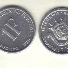 bnk mnd Burundi 1 franci 2003