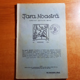 Revista tara noastra 30 noiembrie 1924-art. ocatavian goga si al. o, teodoreanu