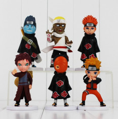 Set Figurina Naruto Shippuden Pain Gaara Obito Kisame 11 cm foto