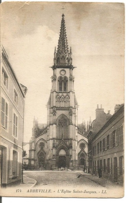 (A) carte postala(ilustrata)-FRANTA-Abbeville 1926