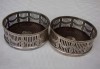 Doua suporturi englezesti SHEFFIELD placate cu argint in stil Art Deco, Ornamentale