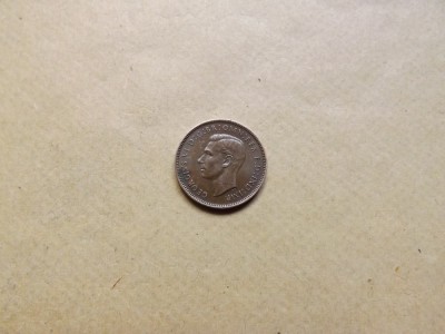 Marea Britanie / Regatul Unit Farthing 1943 - George VI foto