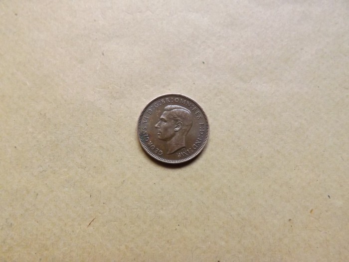 Marea Britanie / Regatul Unit Farthing 1943 - George VI