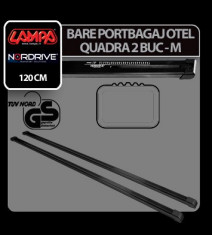 Bare portbagaj otel Quadra, 2 buc - M - 120 cm - CRD-LAMN15020 Auto Lux Edition foto