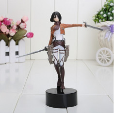 Figurina Mikasa Attack on Titan anime 12 cm foto