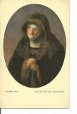 (A) carte postala(ilustrata)-PICTURI litho-Rembrandt, Franta, Necirculata, Printata