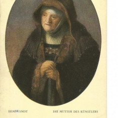 (A) carte postala(ilustrata)-PICTURI litho-Rembrandt