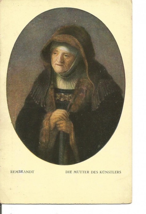 (A) carte postala(ilustrata)-PICTURI litho-Rembrandt