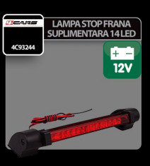 Lampa stop frana suplimentara cu 14 LED 12V 4Cars - CRD-4C93244 Auto Lux Edition foto