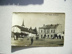 Hateg Piata Regele Ferdinand cca.1930 foto