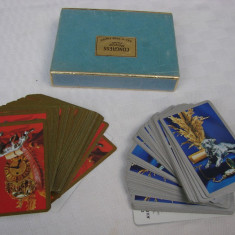 Set de doua perechi de carti de joc Bridge marca CONGRESS