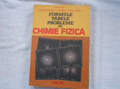 Formule, tabele, probleme de Chimie Fizica - G. Niac foto