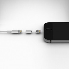 Adaptor magnetic pentru cablu de date/incarcare Lightning, iPhone foto