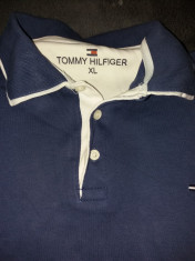 Bluza casual TOMMY HILFIGER, marimea XL, albastua, in stare foarte buna. foto