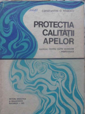 Protectia Calitatii Apelor - Constantin O. Radescu ,409335 foto