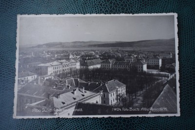AKVDE18 - Carte postala - Vedere - Alba Iulia - Vedere generala 1935 foto