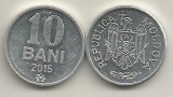 MOLDOVA 10 BANI 2015 [01] a UNC